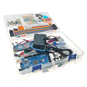 MEGA 2560 Project Das vollständig ste Starter-Kit für Arduino Mega2560 R3 Starter-Kit Motor Servo DIY-Projekts atz mit Ladegerät