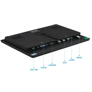 ZHIXIANDA 8 Inch IPS Capacitive Touch Screen TFT <strong>LCD</strong> Desktop <strong>Monitor</strong> <strong>with</strong> <strong>Bnc</strong> Vga Hd-mi Usb Av <strong>Input</strong>