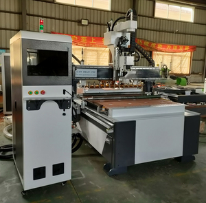 1325 Atc CNC Router CNC Máquina cortadora de madera anidada con sistema de carga y descarga para muebles de madera - Product Image 6