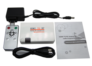 HD-MI to <strong>RF</strong> <strong>Modulator</strong> with Analog TV Transmission High Definition <strong>RF</strong> Output Audio &amp; Video Accessory - Product Image 5