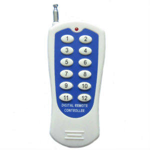 Codice fisso telecomando vendita calda 433MHZ 2264 codice fisso ad alta potenza 12 pulsanti wireless RF telecomando - Product Image 2