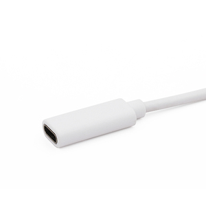 Blanco 24AWG USB 2,0 macho a hembra Cable de cobre puro PVC chaqueta trenza blindaje para ordenador AM CF tipo C Cable de carga USB - Product Image 3