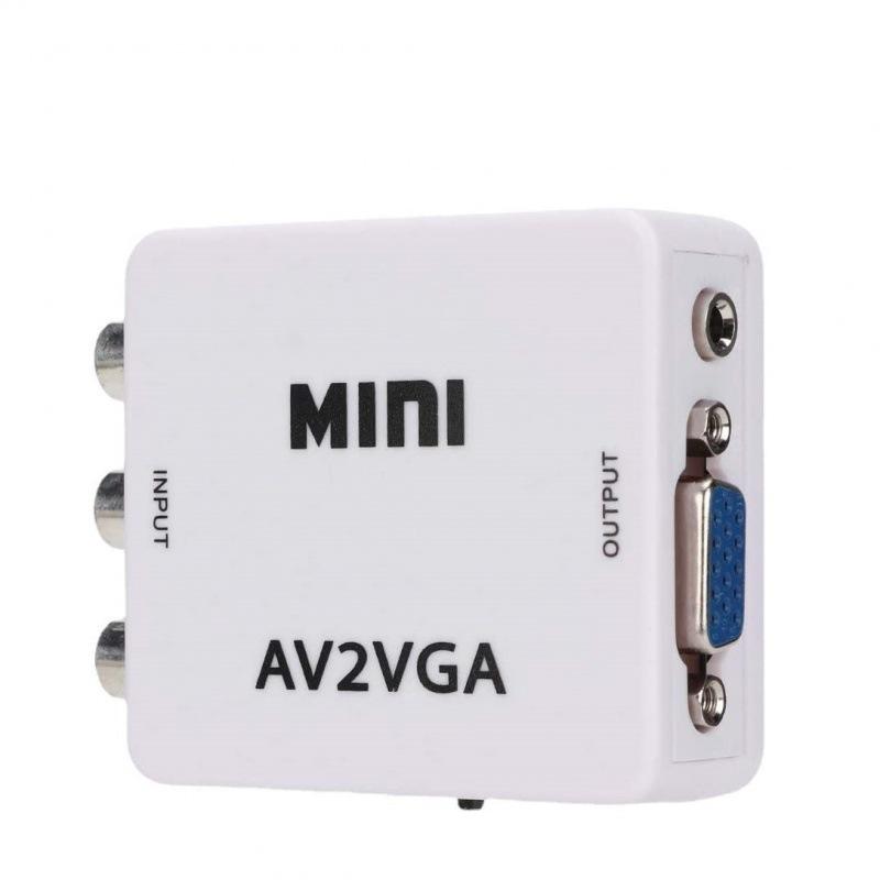 เอวีเป็น VGA สีขาว