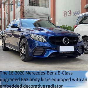 Adatto per la modifica della classe E Mercedes-Benz W213 E300L E260L con Kit carrozzeria E63AMG inclusa la griglia del paraurti anteriore E posteriore - Product Image 3