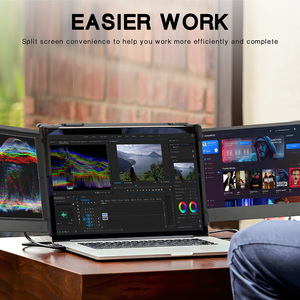 The Best Portable Monitors for 2023 11inch HD LCD Triple Screen Laptop Screen Extender for 13-15inch PC <strong>Computer</strong>