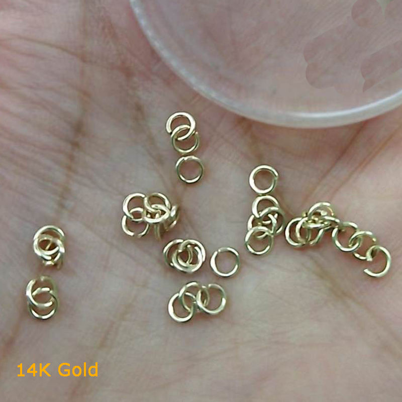Or jaune 14 carats (Bague ouverte)