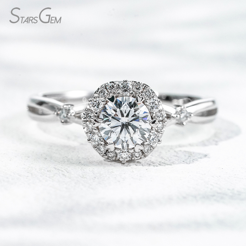 18K White Gold