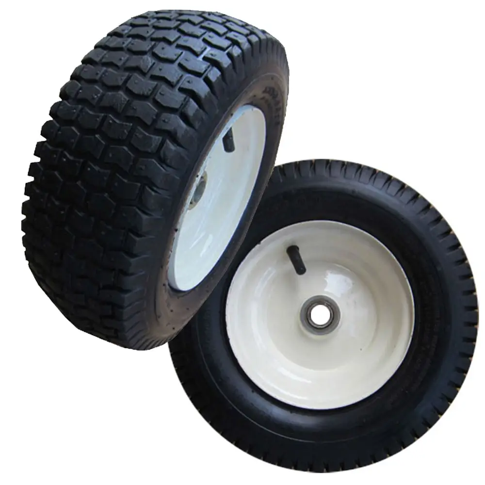 Pneumatique de 12 pouces pneu en caoutchouc gonflable 3.00-6 3.50-6 roues pneumatiques pour chariot de chariot