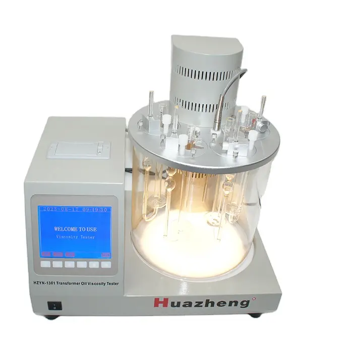 Viscosímetro automático de aceite, dispositivos de medición, máquina de prueba de viscosidad kinemática estándar, ASTM D445