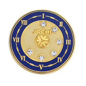 DIE STRUCK IMITATION HARD ENAMEL LAPEL <strong>PIN</strong> with STONE SERVICE YEAR LAPEL <strong>PIN</strong> - Product Image 3