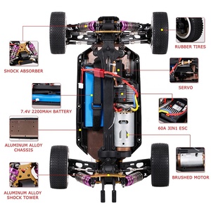 Высокоскоростной внедорожник ZIGO TECH 124019 2,4G 1/12 2WD с дистанционным управлением, внедорожник с коротким ходом, грузовик 4x4 багги Rc - Product Image 4