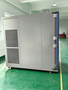 Cámara de prueba de temperatura de choque térmico multifuncional de dos cámaras Sistema de control automático Acero inoxidable para electrónica - Product Image 3