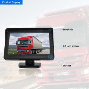 High Quality Fast Delivery <strong>Reverse</strong> Camera <strong>Display</strong> 4.3 Inch Car Monitor with Rear View Camera for Car <strong>Reverse</strong> Monitor - Product Image 2