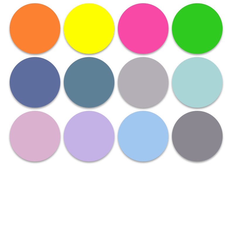 Small round (randomly send 10 circles)