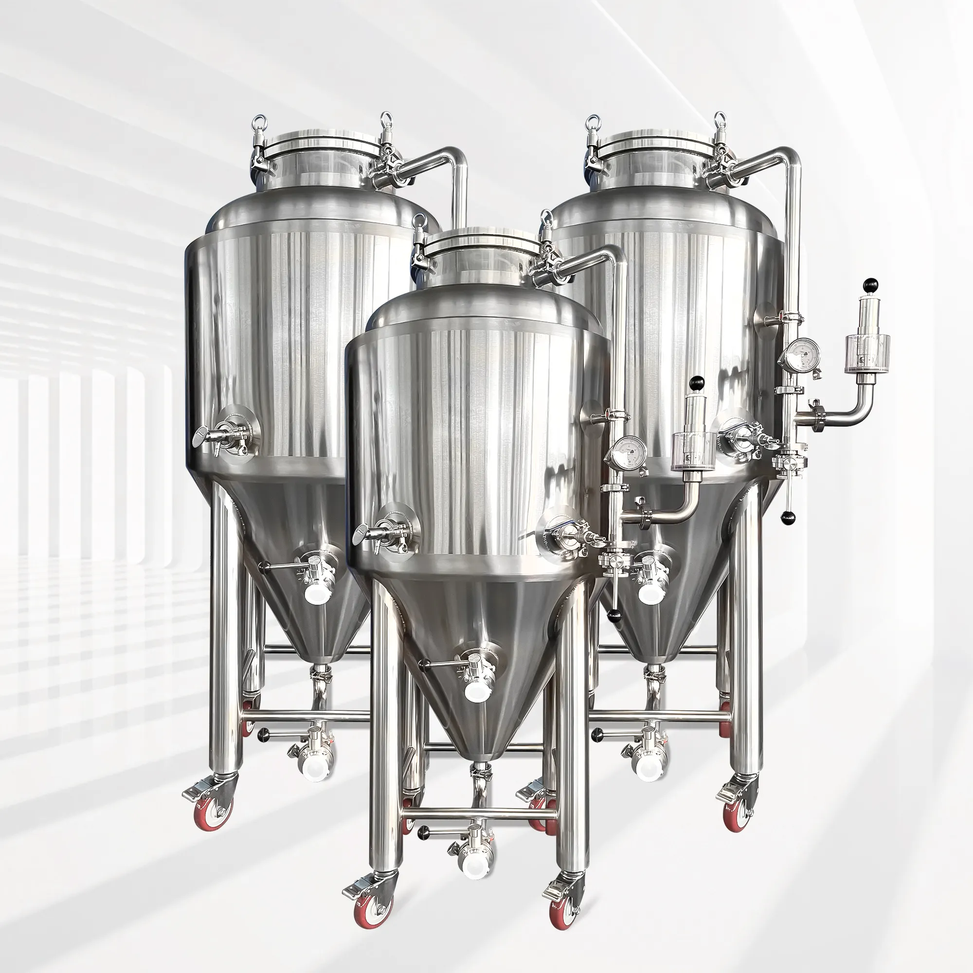 อุปกรณ์หมัก2BBL 200L ถังสแตนเลสสำหรับหมักเบียร์ผลิตในประเทศจีน