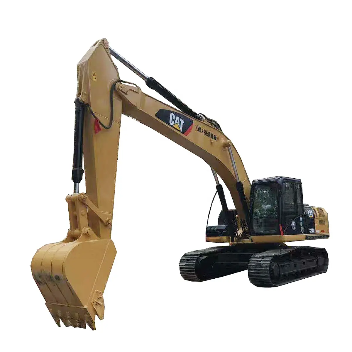 Excavadora Caterpillar usada de alta eficiencia 1cbm bucket 320D con buenas condiciones 330D 320E 325D