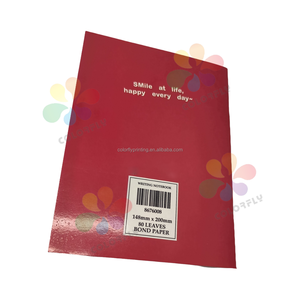 Custom Printing Wholesale Stapled Binding Note <strong>Book</strong> the Philippines Lesson Plan N+10 Tape Binding Exercise <strong>Book</strong> - Product Image 1