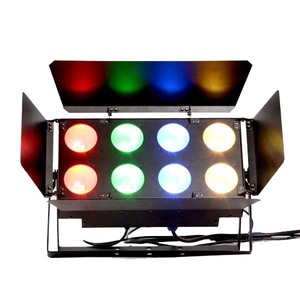8*30w RGB <strong>3</strong> <strong>in</strong> <strong>1</strong> matrix Stage Light Cob <strong>Led</strong> Blinder for Events - Product Image 2