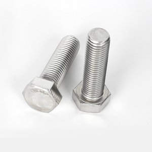 Thép không gỉ A2-70/A4-80 đầy đủ chủ đề/nửa chủ đề hình lục giác đầu bu lông Hex bu lông - Product Image 4