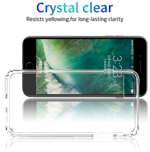 Shanghai hava yastığı iPhone XS için MAX XR Crystal Clear darbeye dayanıklı kapak şeffaf yumuşak TPU kılıfları Apple 7 8 artı X Coque - Product Image 2