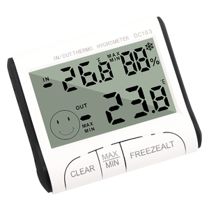 Max/Min Temp <strong>Memory</strong> <strong>Function</strong> Digital Household <strong>Thermometer</strong> Hygrometer Indoor Outdoor Weather Station Temperature Humidity Meter - Product Image 3