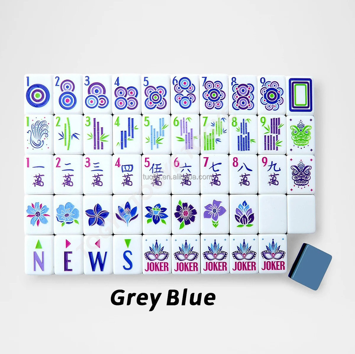 Grey Blue