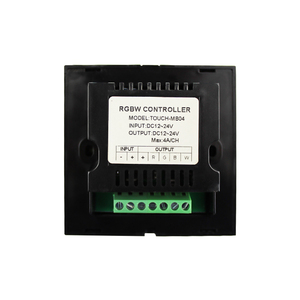 Vendite calde 12V 24V PWM modalità segnale 4A + 4 canali a parete Touch pannello interruttore RGBW LED Dimmer Controller - Product Image 2