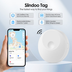Teléfono Mfi Find My Gps Mini Mobile Small Track I Tags Smart Wireless Pets Tracker Buscador de llaves Localizador de objetos Dispositivos de seguimiento