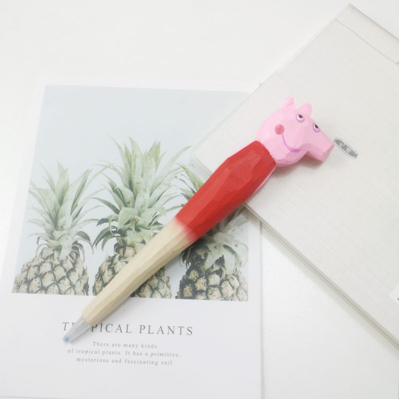 Red piggy pig-diamond head