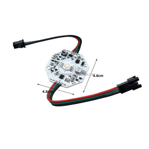 4 Вт UCS2904 светодиодный пиксельный модуль точечный источник света RGBW большой мощности DC12-24V источник света плата - Product Image 2