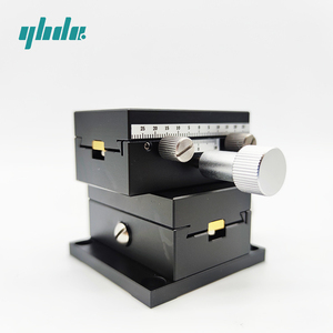 数控机床高精度E-EIL31 XY轴经济型燕尾手动平台滑动定位平台 - Product Image 6