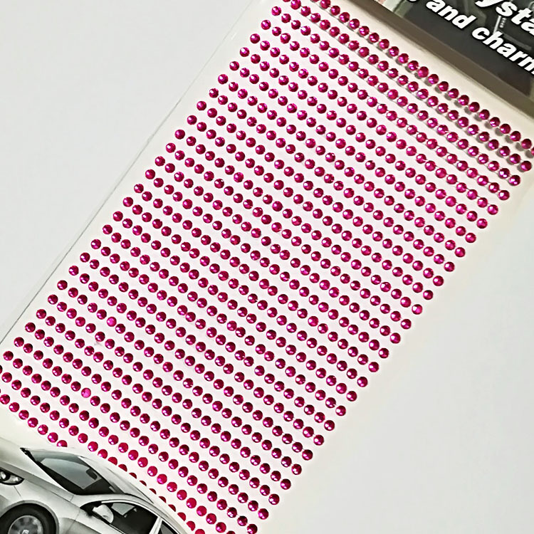Rose rouge, 3 mm, 750 perles