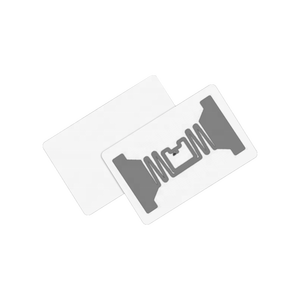 UHF 860-960MHz EAS Anti-theft System 53x33mm Rectangle Silver Roll Customizable Chip <strong>Code</strong> RFID System Soft Sticker Label - Product Image 4