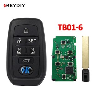 กุญแจอัจฉริยะ TB01พร้อมชิปรับส่งสัญญาณ8A TB01-4 TB01-3 TB01-5 TB01-6กุญแจรีโมท KD แบบสากลสำหรับรถโตโยต้าโคโรล่า - Product Image 5