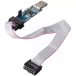 Venta caliente original USBASP V2.0 módulo USBISP AVR programador USB ISP USB ASP ATMEGA8 ATMEGA128 compatible con Win7 64