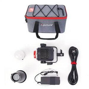 Aputure STORM 80c全彩紧凑型点光源夹具1800k-200万克/米摄影彩色校正视频灯