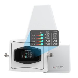 Điện thoại di động tăng cường tín hiệu điện thoại di động <span class=keywords><strong>repeater</strong></span> Home & văn phòng khuếch đại tín hiệu thông minh LCD tín hiệu Extender - Product Image 1