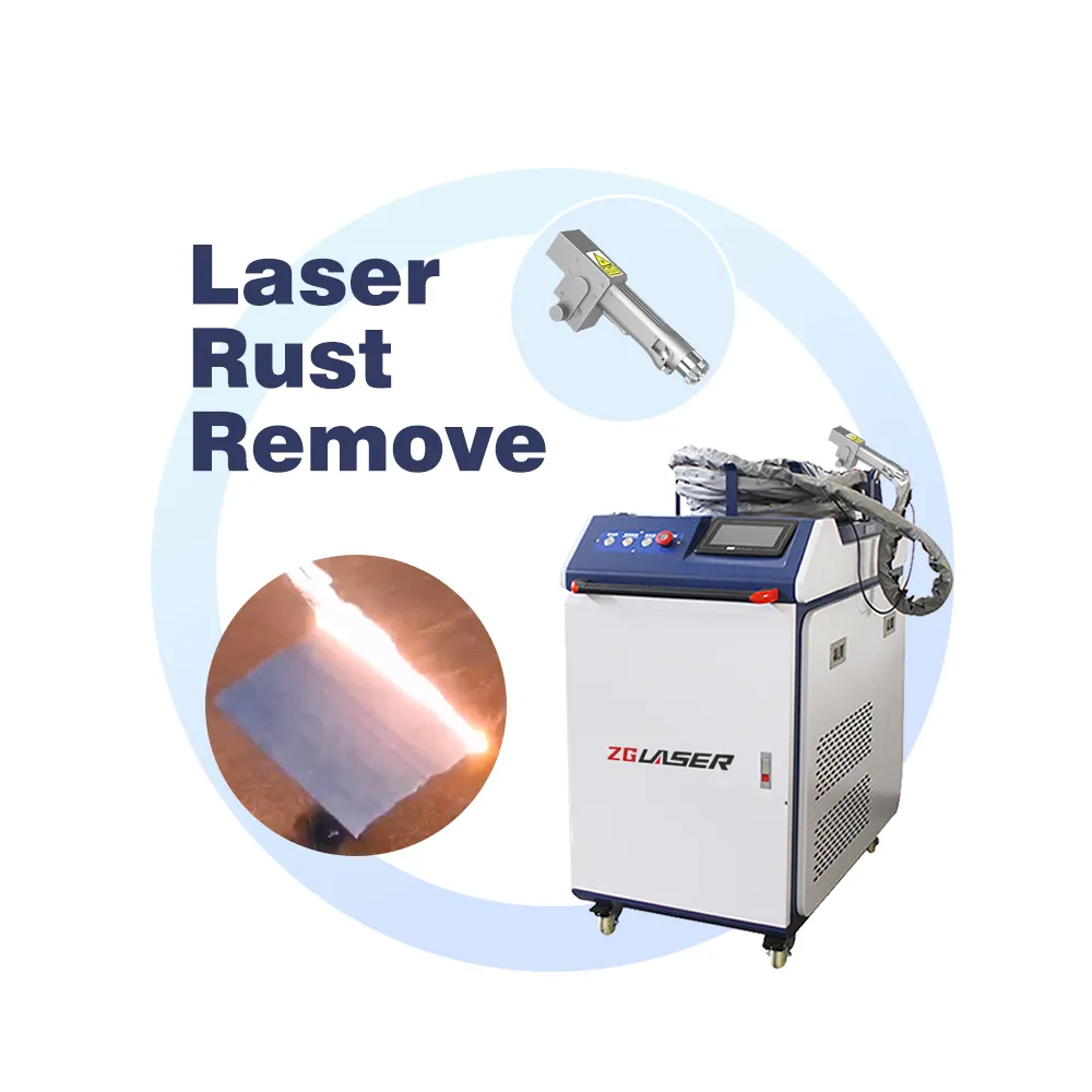 Machine laser antirouille