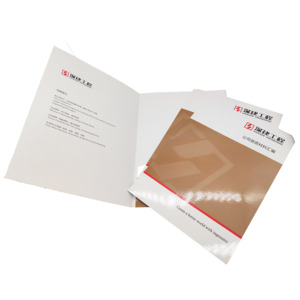 Factory Custom <strong>Printing</strong> A5 A4 Dl Company Office Business Document Book Report Pocket <strong>Folder</strong> Paper File <strong>Folder</strong> - Product Image 3