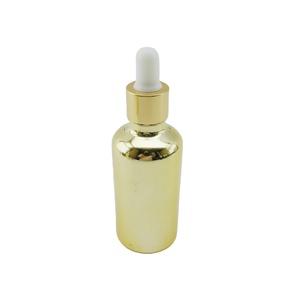 UV Gold Glass Oil Spray Bottle with Pump Mist Sprayer for Massage Oil Serum <strong>Perfume</strong> <strong>5ml</strong> 10ml 15ml 20ml 30ml 50ml 100ml - Product Image 5
