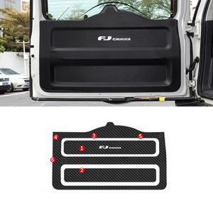 แผ่นป้องกันเต็มรถยนต์สำหรับ Toyota FJ Cruiser,สติกเกอร์แป้นเหยียบประตูท้ายรถอุปกรณ์ตกแต่งภายใน - Product Image 3