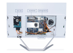 Monoblock เดสก์ท็อป23.8นิ้วเว็บแคมคอมพิวเตอร์ฮาร์ดแวร์หลัก I7 8565U เกมทั้งหมดในหนึ่งเครื่องคอมพิวเตอร์ - Product Image 5