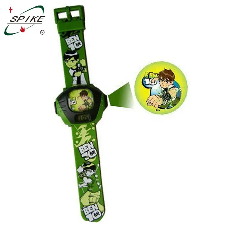 Reloj proyector para niños, pulsera de juguete con diferentes películas