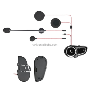 Auriculares para casco de motocicleta, intercomunicador impermeable, sistema de comunicación inalámbrico para motoristas - Product Image 4