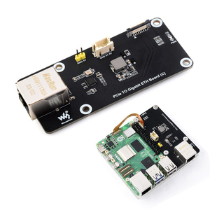 RJ45 pberry Pi5 PCIe TO Gigabit RJ45 ETH scheda adattatore Driver-Free Plug and Play RTL8111H Chip per RPI 5 - Product Image 1