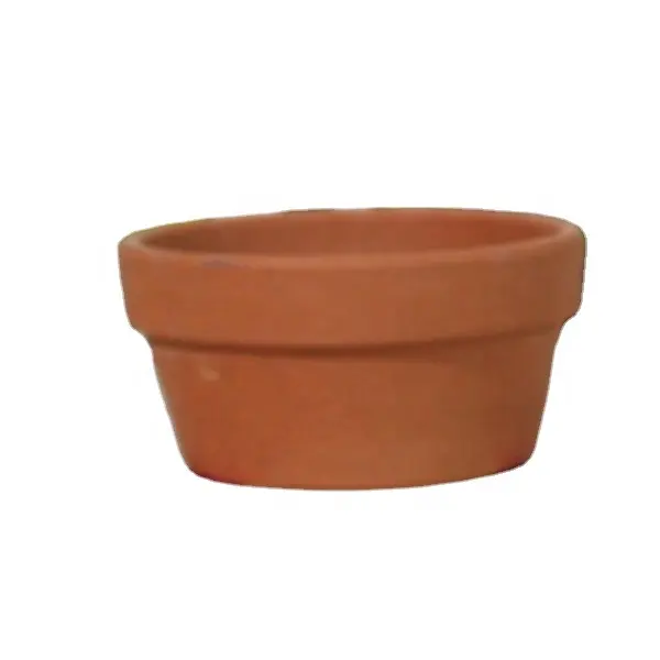 Pot en plastique circulaire pour l'intérieur, de petite taille, pour plantes, accessoire ménager