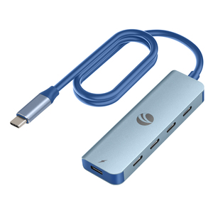 Ofis bilgisayar Mini boyutu USB3.1 tipi C Hub 5 Port USB Splitter Laptop için 10Gbps veri transferi 100W şarj - Product Image 4