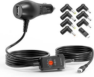Technology Car Charger Adapter - 34W Portable USB Charge Compatible for <strong>Apple</strong> IPhone, Android, Tablet &amp; <strong>Small</strong> Household Devices - Product Image 1