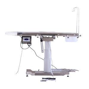 Mesa DE OPERACIONES hidráulica manual V-Top para instrumentos quirúrgicos veterinarios - Product Image 1