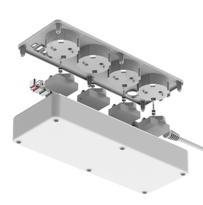 <strong>Multi</strong> <strong>Functional</strong> Gallium Nitride Five Hole Plug <strong>Socket</strong> <strong>with</strong> <strong>USB</strong> Port Extension Cord, Providing OEM/ODM Services - Product Image 4